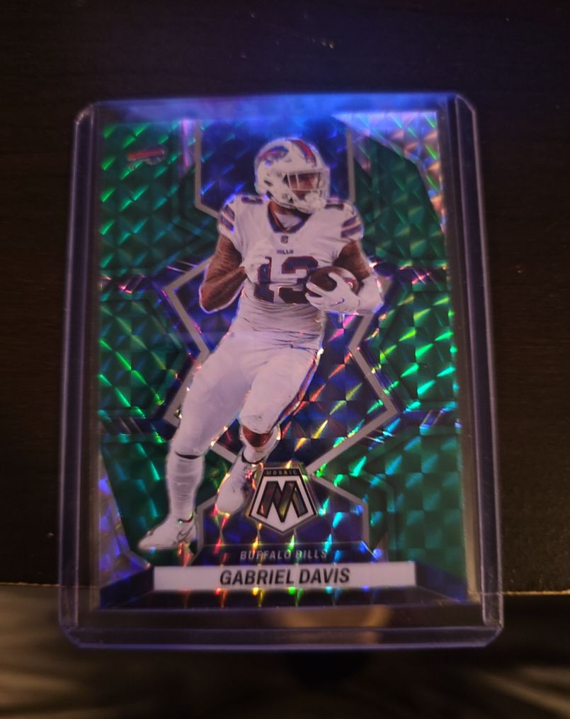 2022 Panini Mosaic #X Gabriel Davis — front