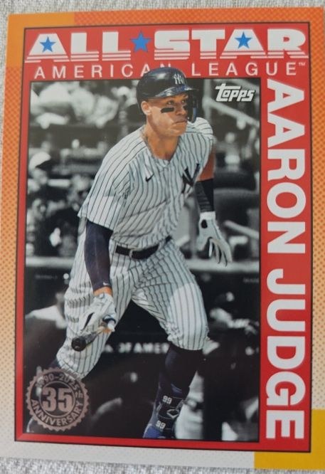 2025 Topps 1990 Topps All Star #90AS-12 Aaron Judge — front