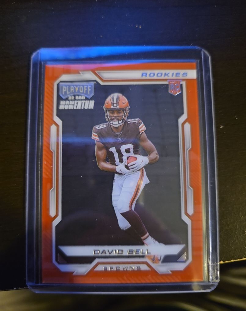 2022 Panini Chronicles Playoff Momentum Rookies #PMR-28 David Bell — front