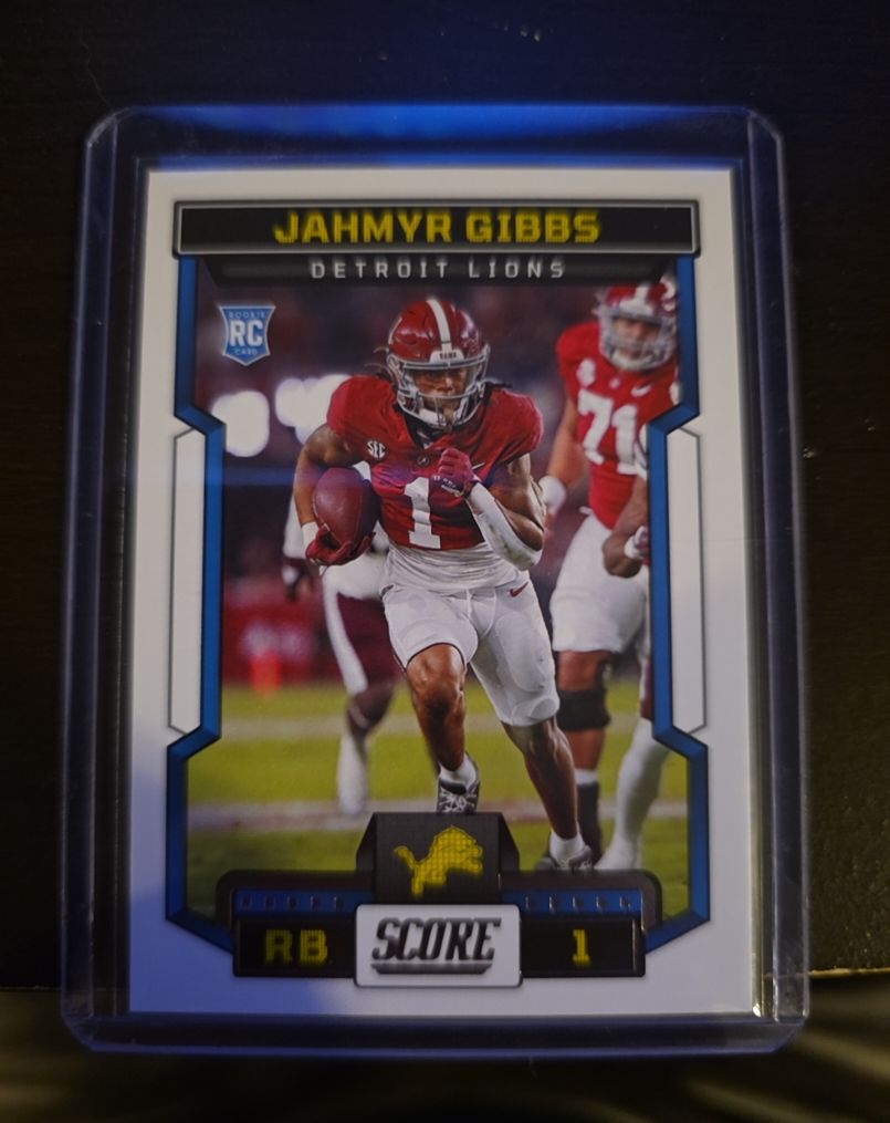 2023 Panini Score #316 Jahmyr Gibbs — front