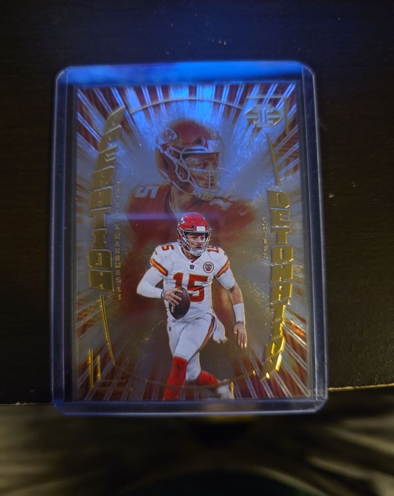 2022 Panini Illusions Operation Detonation #OD-1 Patrick Mahomes II — front