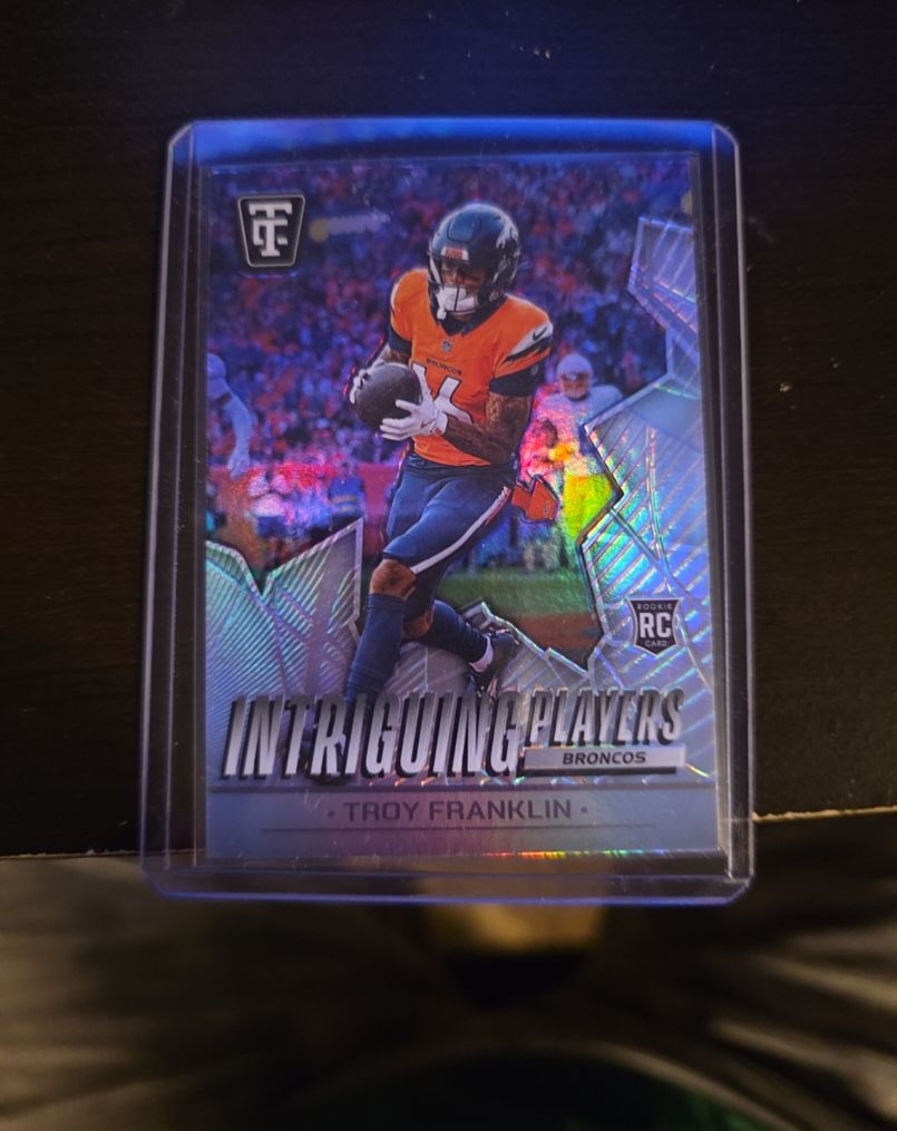 2024 Panini Totally Certified #22 Troy Franklin Intriguing Players — front