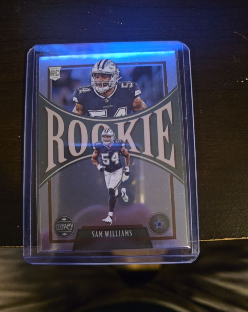 2022 Panini Chronicles Legacy Rookie Sam Williams — front