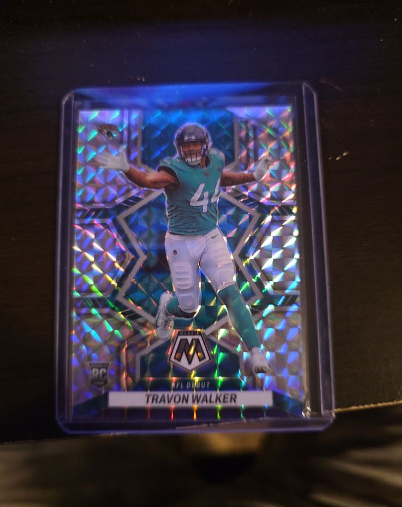 2022 Panini Mosaic #286 Travon Walker NFL Debut Rookie — front