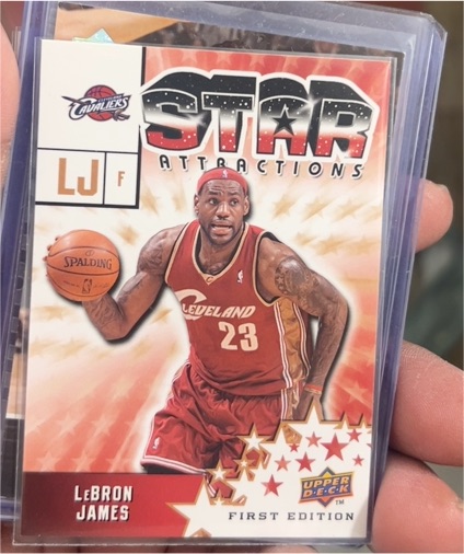 2009-10 Upper Deck First Edition Star Attractions #SA-2 LeBron James — front