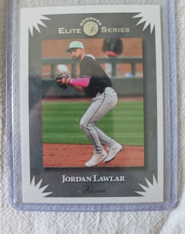 2025 Donruss #3 Jordan Lawlar Elite Series — front