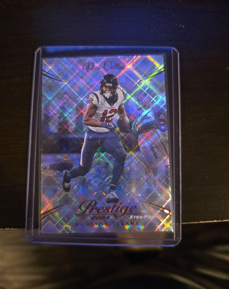 2024 Panini Prestige Xtra Points Diamond #12 Nico Collins — front