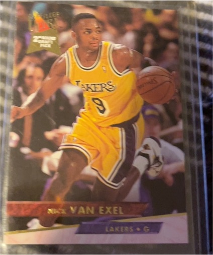1993-94 Fleer Ultra #278 Nick Van Exel Rookie Card — front