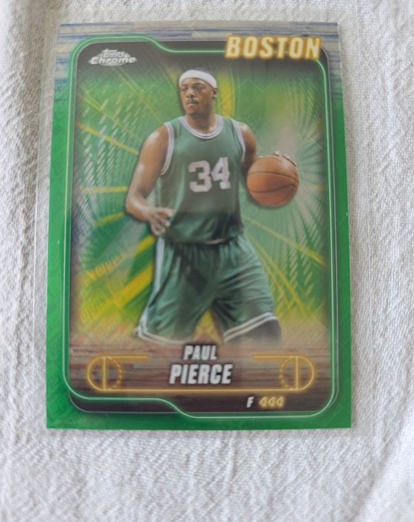 2024-25 Topps Chrome #88 Paul Pierce Boston Celtics — front