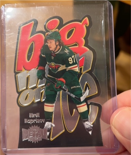 2021-22 Skybox Metal Universe Big Man on Ice #BM-19 Kirill Kaprizov — front