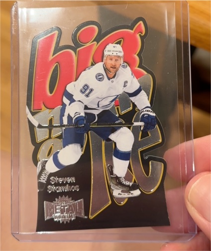 2021-22 SkyBox Metal Universe #BM-27 Steven Stamkos Big Man On Ice — front