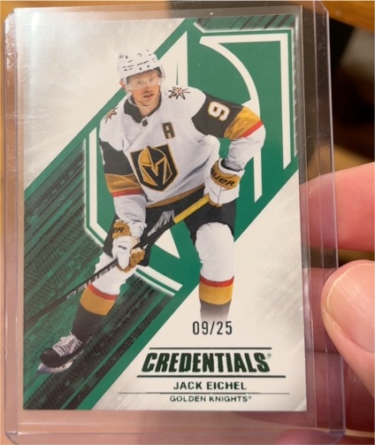 2024-25 Upper Deck Credentials #09 Jack Eichel — front
