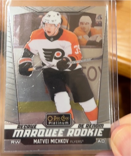 2024-25 O-Pee-Chee Platinum #264 Matvei Michkov Marquee Rookie — front