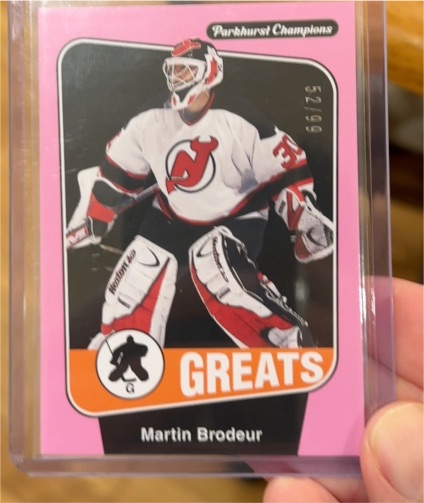 2024-25 Parkhurst Champions #298 Martin Brodeur — front