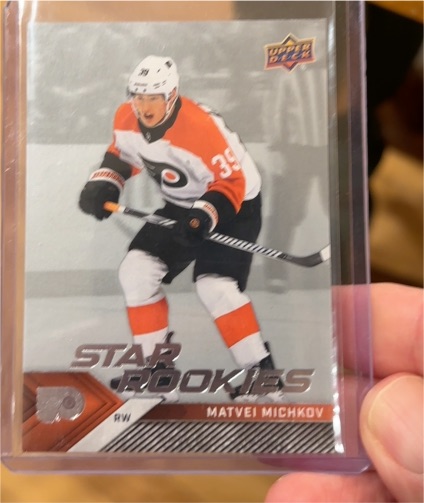 2024-25 Upper Deck Star Rookies #15 Matvei Michkov — front
