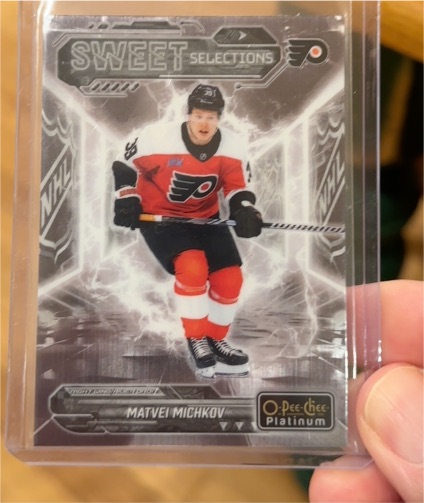 2024-25 O-Pee-Chee Platinum #SS-12 Matvei Michkov Sweet Selections — front