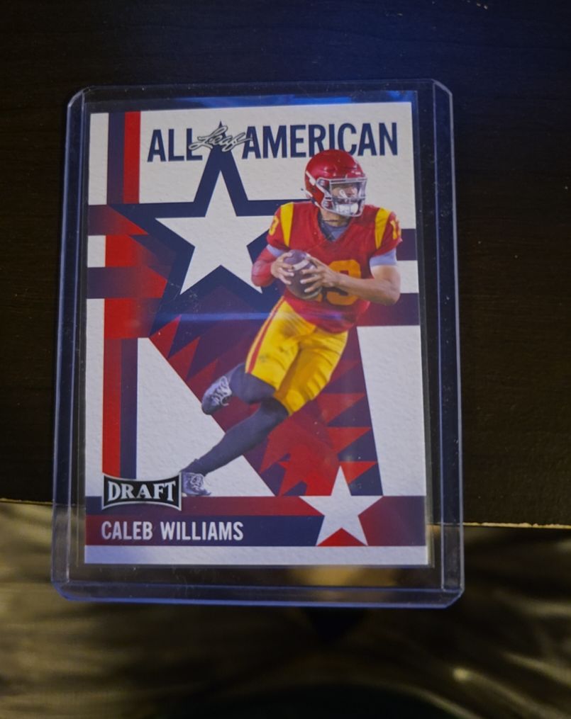 2023 Leaf Draft All-American #11 Caleb Williams — front