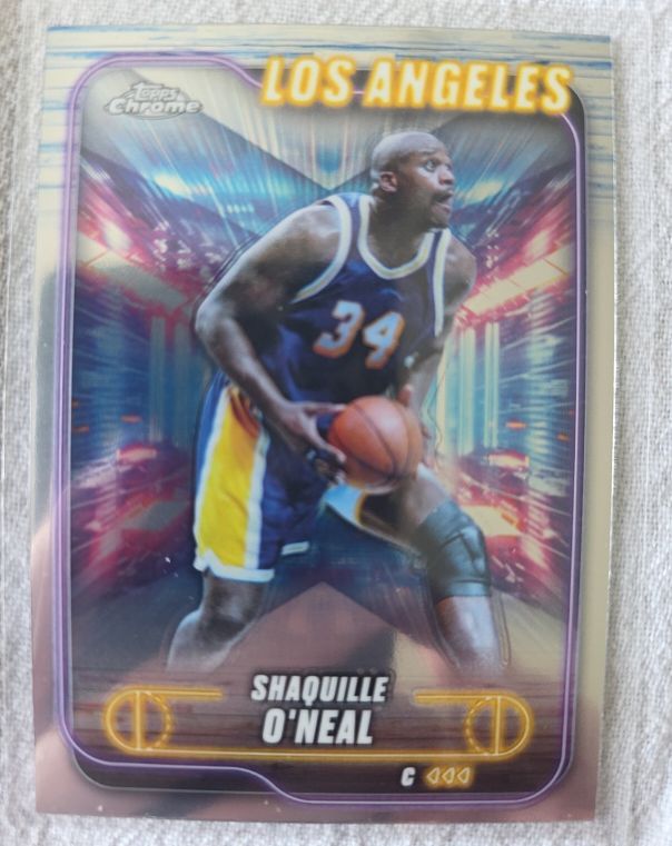 2024-25 Topps Chrome #171 Shaquille O'Neal — front