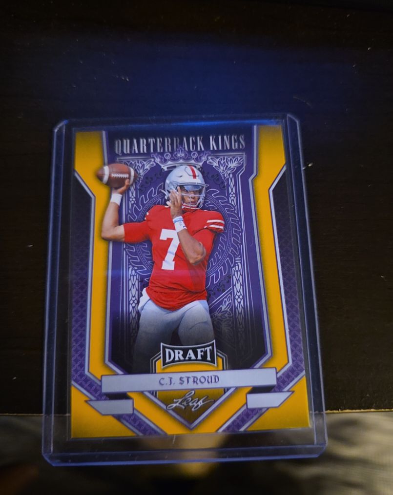 2023 Leaf Draft Quarterback Kings #90 C.J. Stroud — front