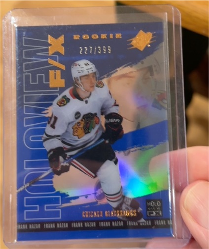 2024-25 Upper Deck SPx Holoview F/X #HV-42 Frank Nazar — front