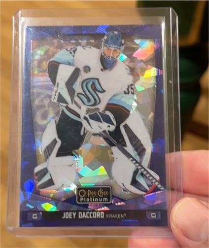 2024-25 O-Pee-Chee Platinum #C Joey Daccord — front