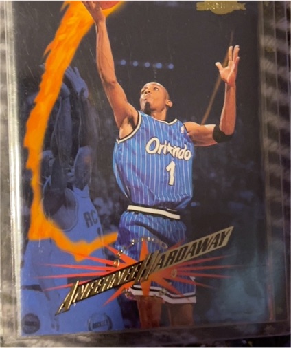 1995-96 SkyBox Premium #88 Anfernee Hardaway Orlando Magic — front