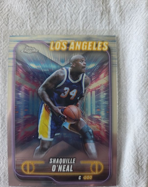 2024-25 Topps Chrome #171 Shaquille O'Neal — front