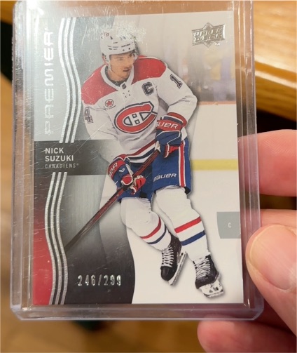 2023-24 Upper Deck Premier #25 Nick Suzuki — front