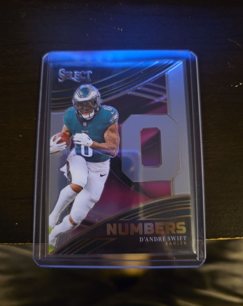 2023 Panini Select Numbers #NMB-DSW D'Andre Swift — front