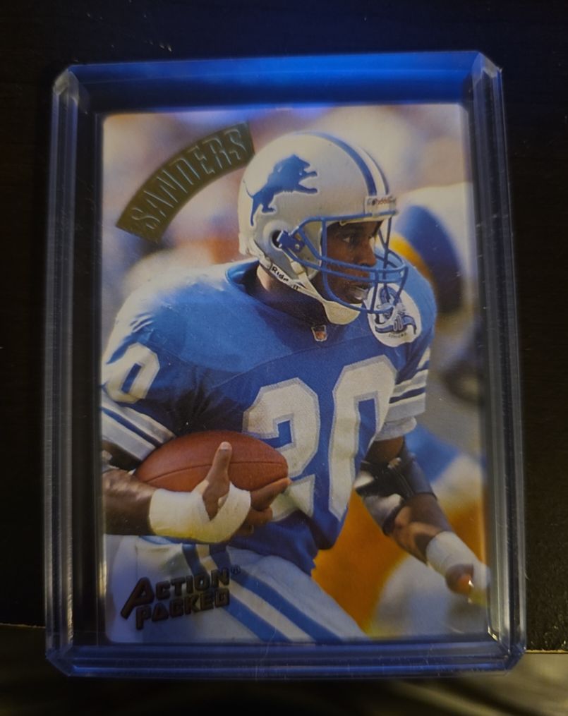 1994 Action Packed #30 Barry Sanders — front