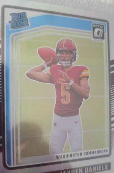 2024 Panini Donruss Optic #248 Jayden Daniels Rated Rookie — front