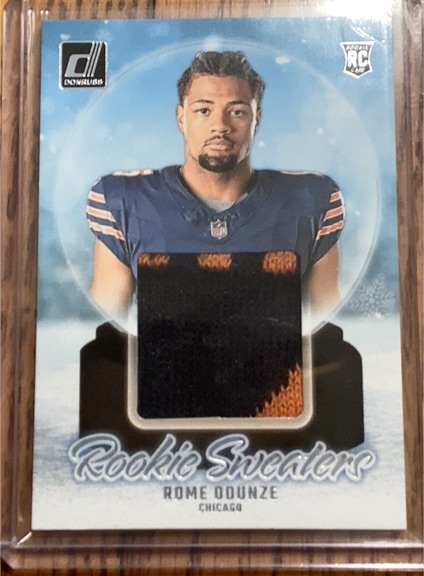 2024 Panini Donruss Rookie Holiday Sweaters #RHS-ROD Rome Odunze — front