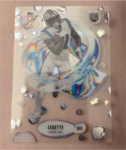 2024 Topps Signature Class #F-9 Xavier Legette Fluidity RC — front