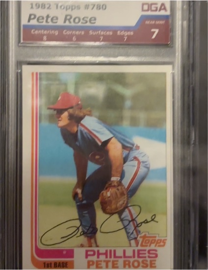 1982 Topps #780 Pete Rose — front