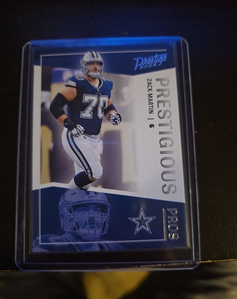 2022 Panini Prestige Prestigious Pros #PP-12 Zack Martin — front