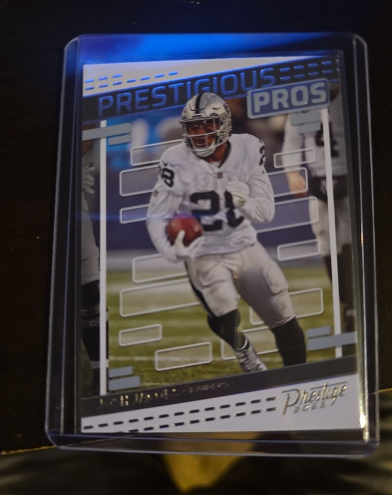 2023 Panini Prestige Prestigious Pros #PP-24 Josh Jacobs — front