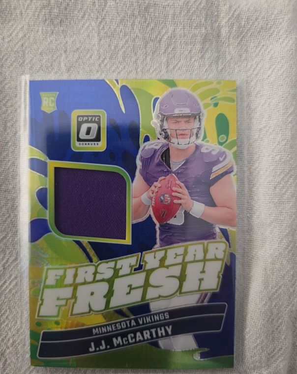 2024 Panini Donruss Optic #FYF-JMY J.J. McCarthy — front