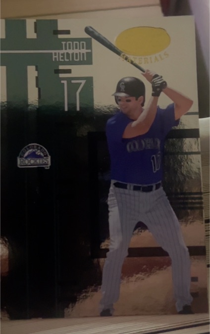 2005 Leaf Certified Materials #17 Todd Helton — front
