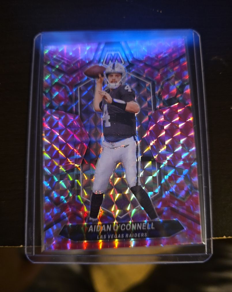 2024 Panini Mosaic #113 Aidan O'Connell — front