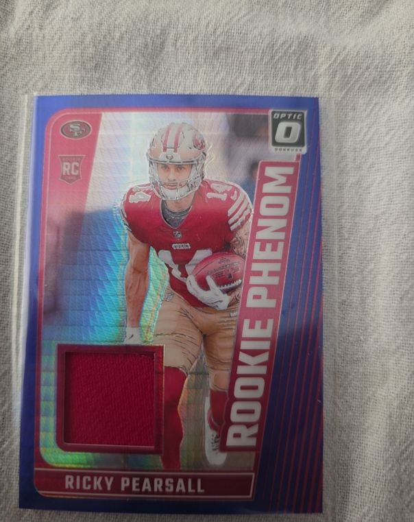 2024 Panini Donruss Optic Rookie Phenom #RPB-RPL Ricky Pearsall — front
