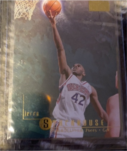 1996-97 SkyBox Premium #86 Jerry Stackhouse Philadelphia 76ers — front