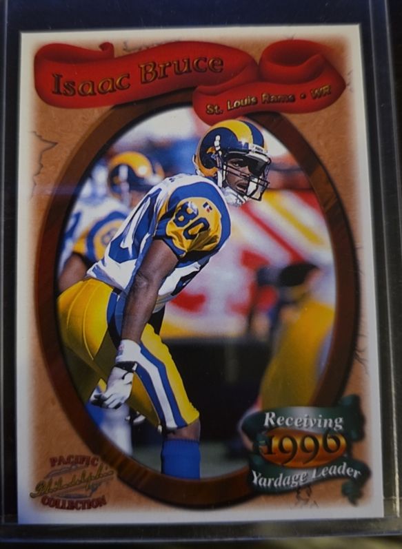 1997 Pacific Philadelphia #324 Isaac Bruce — front