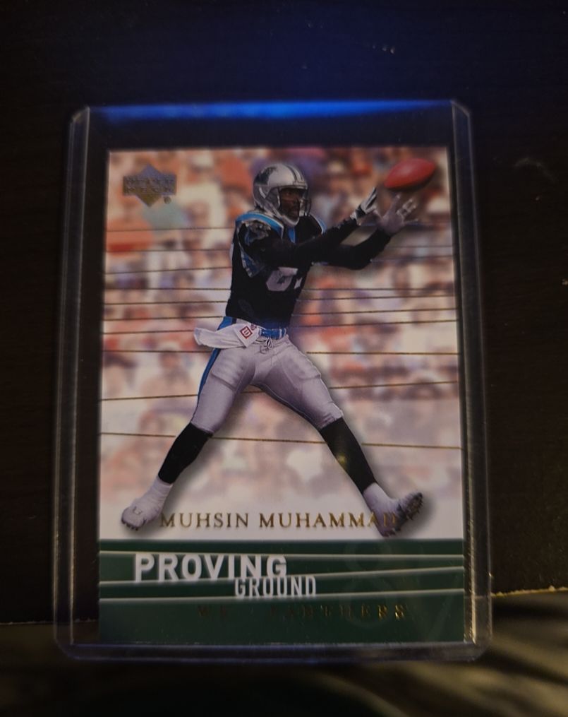 2001 Upper Deck Proving Ground #PG16 Muhsin Muhammad — front