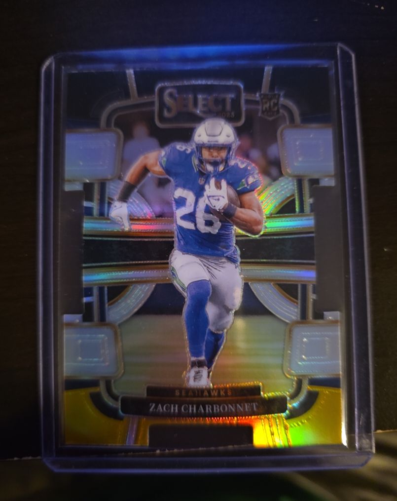2023 Panini Select - Concourse #86 Zach Charbonnet — front