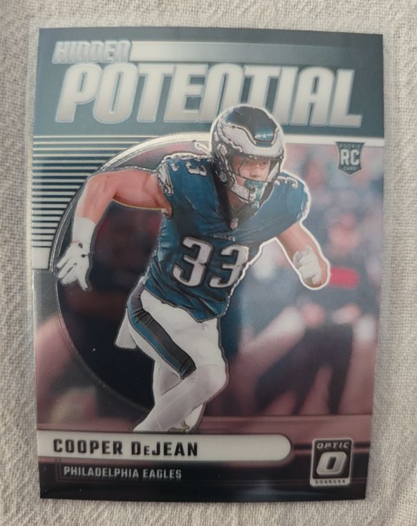2024 Panini Donruss Optic #11 Cooper DeJean Hidden Potential — front