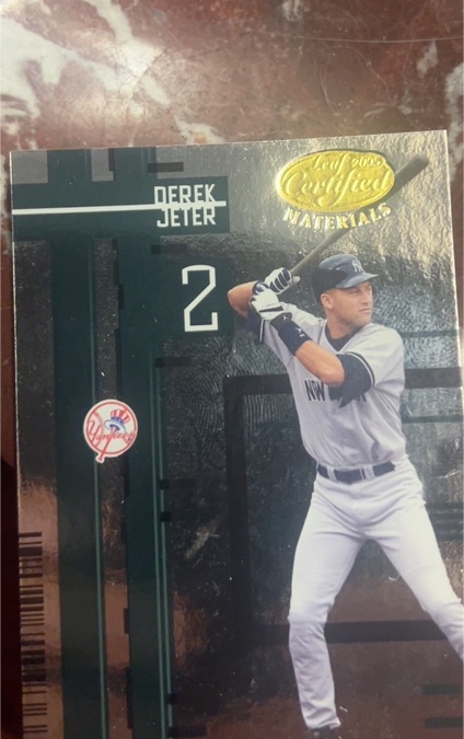 2005 Leaf Certified Materials #35 Derek Jeter — front