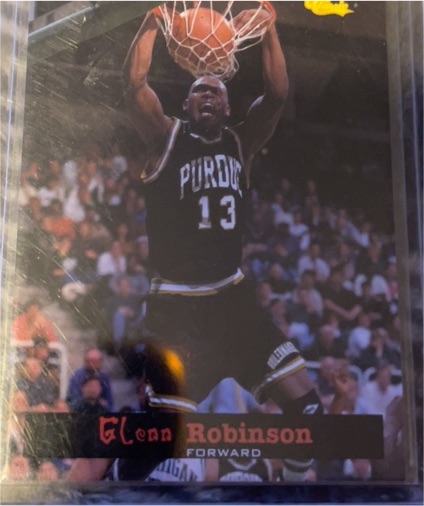 1994 Classic Draft #1 Glenn Robinson — front