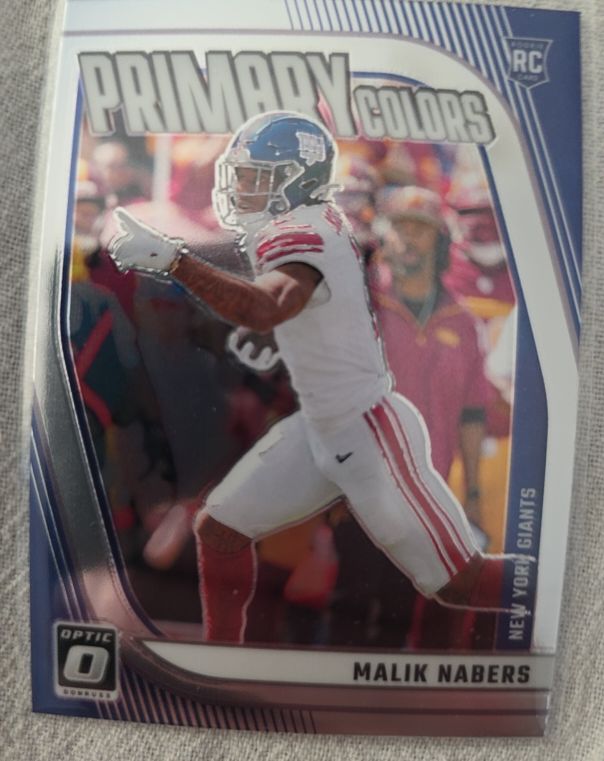 2024 Donruss Optic #6 Malik Nabers — front