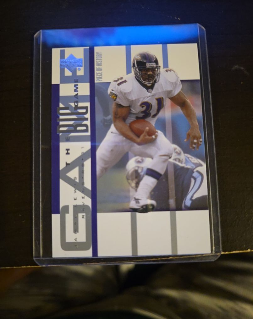 2002 Upper Deck The Big Game #BG-4 Jamal Lewis — front