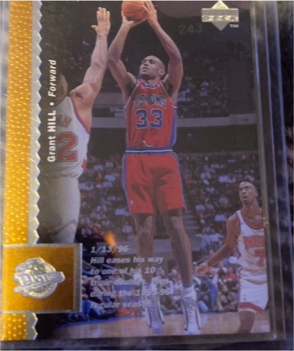 1996-97 Upper Deck #34 Grant Hill — front